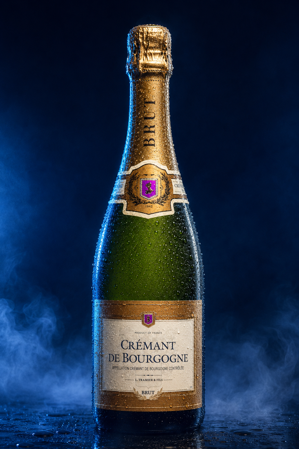 L. Tramier & Fils Crémant de Bourgogne — complete product presentation