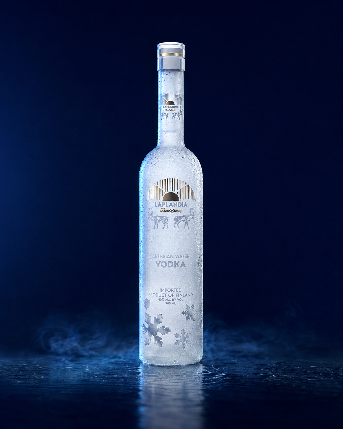 Laplandia Vodka — complete product presentation